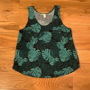 H&M jungle print tank